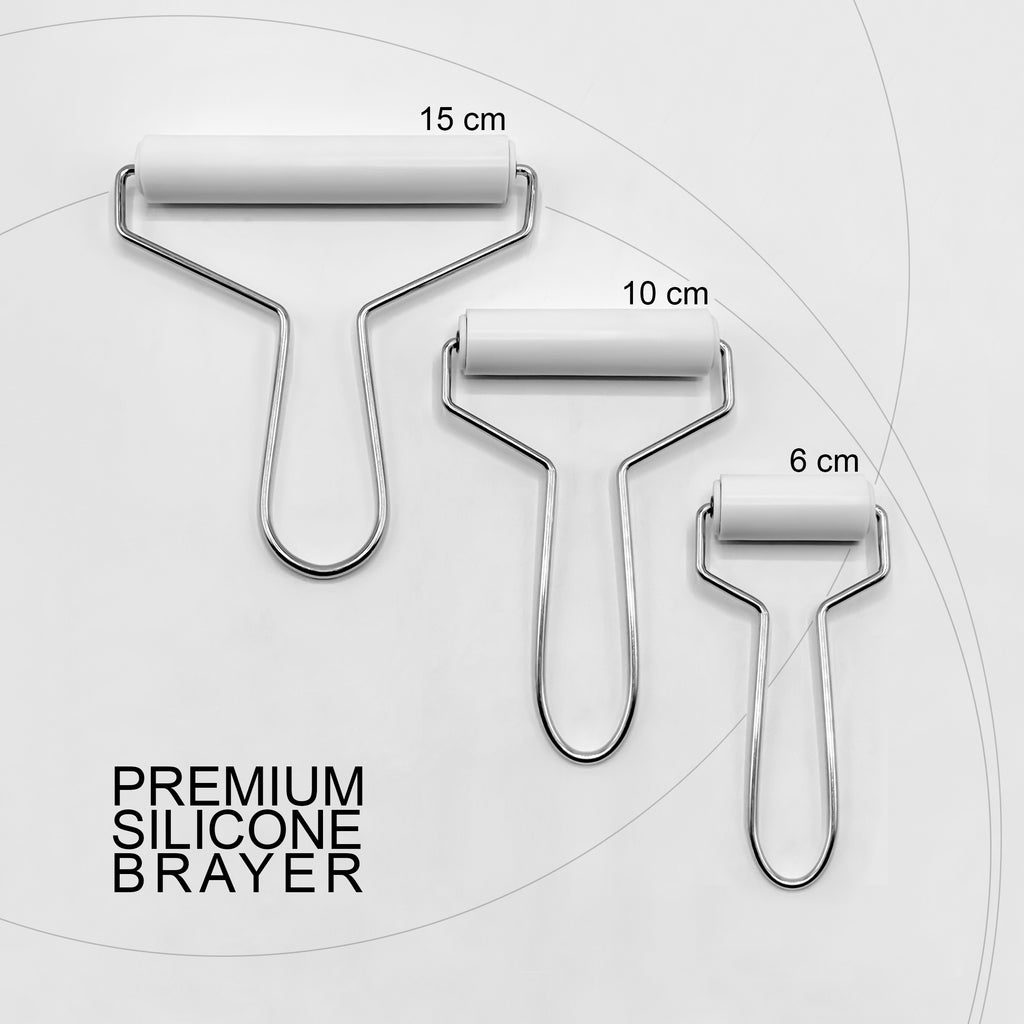 15 CM SİLİKON RULO - ROLLER - BRAYER
