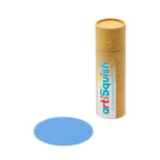 artiSquish Silikon Baskı Plakası - Yuvarlak Mavi - 6 Inch / 15 cm