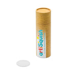 artiSquish Silikon Baskı Plakası - Yuvarlak Beyaz - 3 Inch / 7 cm