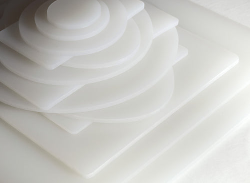 artiSquish Silikon Baskı Plakası - Dikdörtgen Beyaz - 8x10 Inch / 20x25 cm